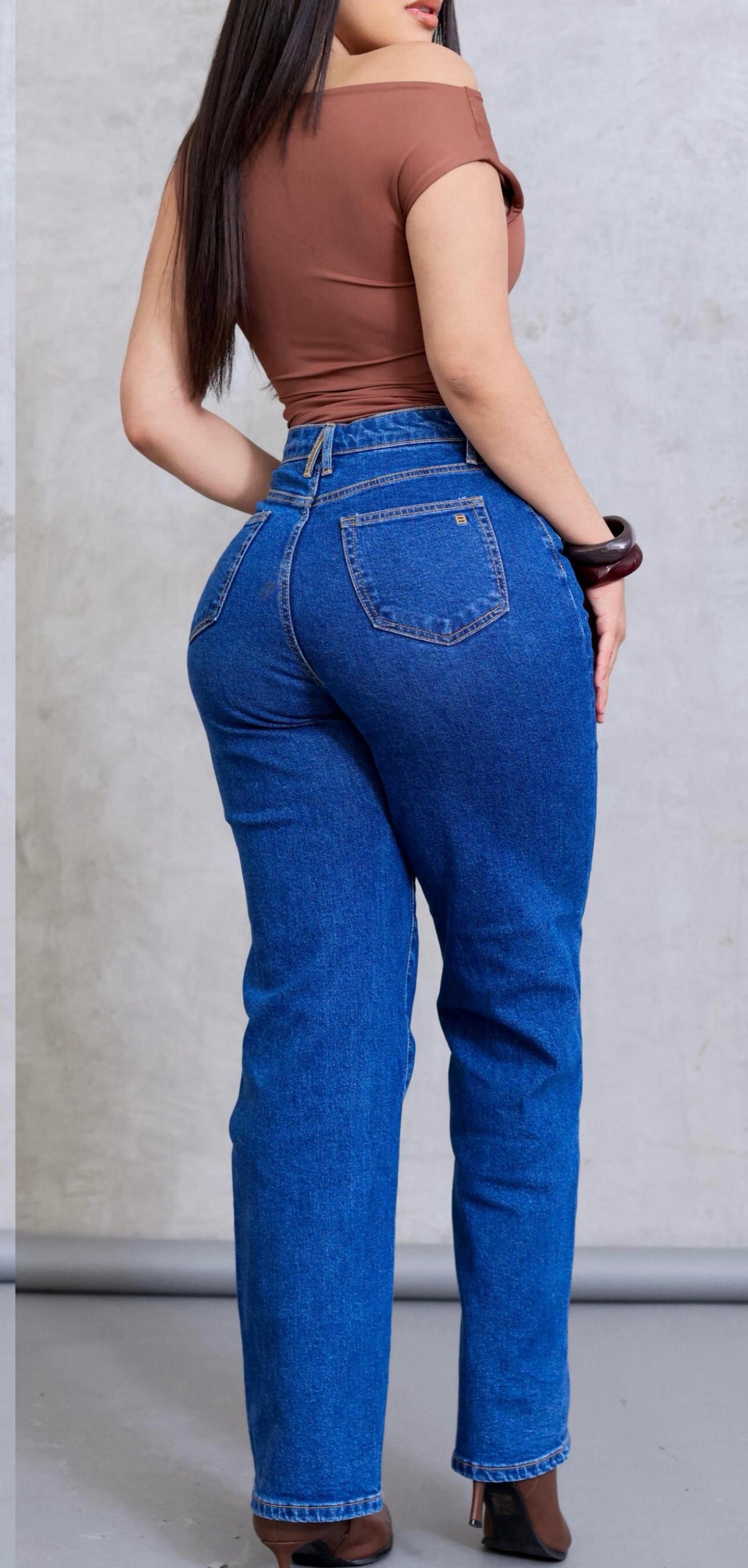 Jeans wide leg BL7198