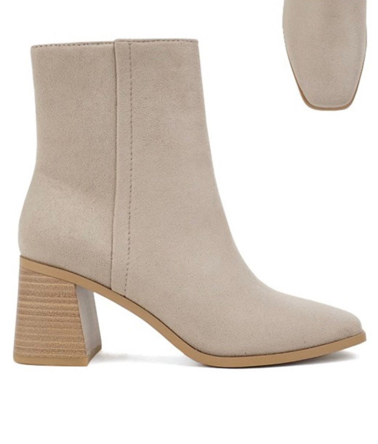 Botín beige