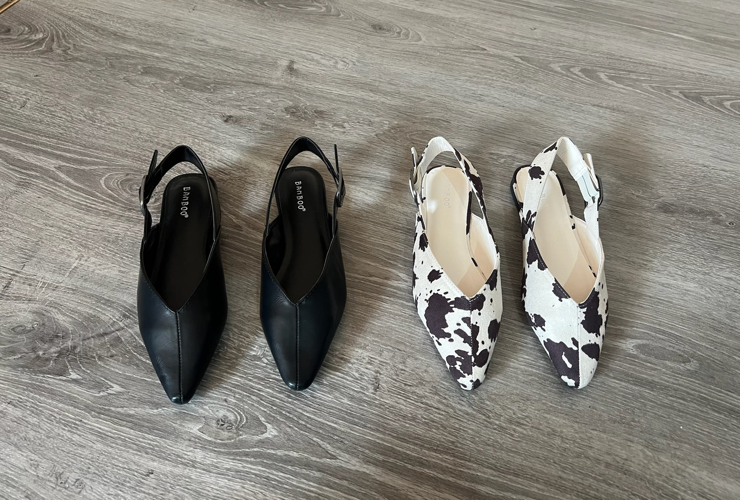 Zapato tipo tacon Cow