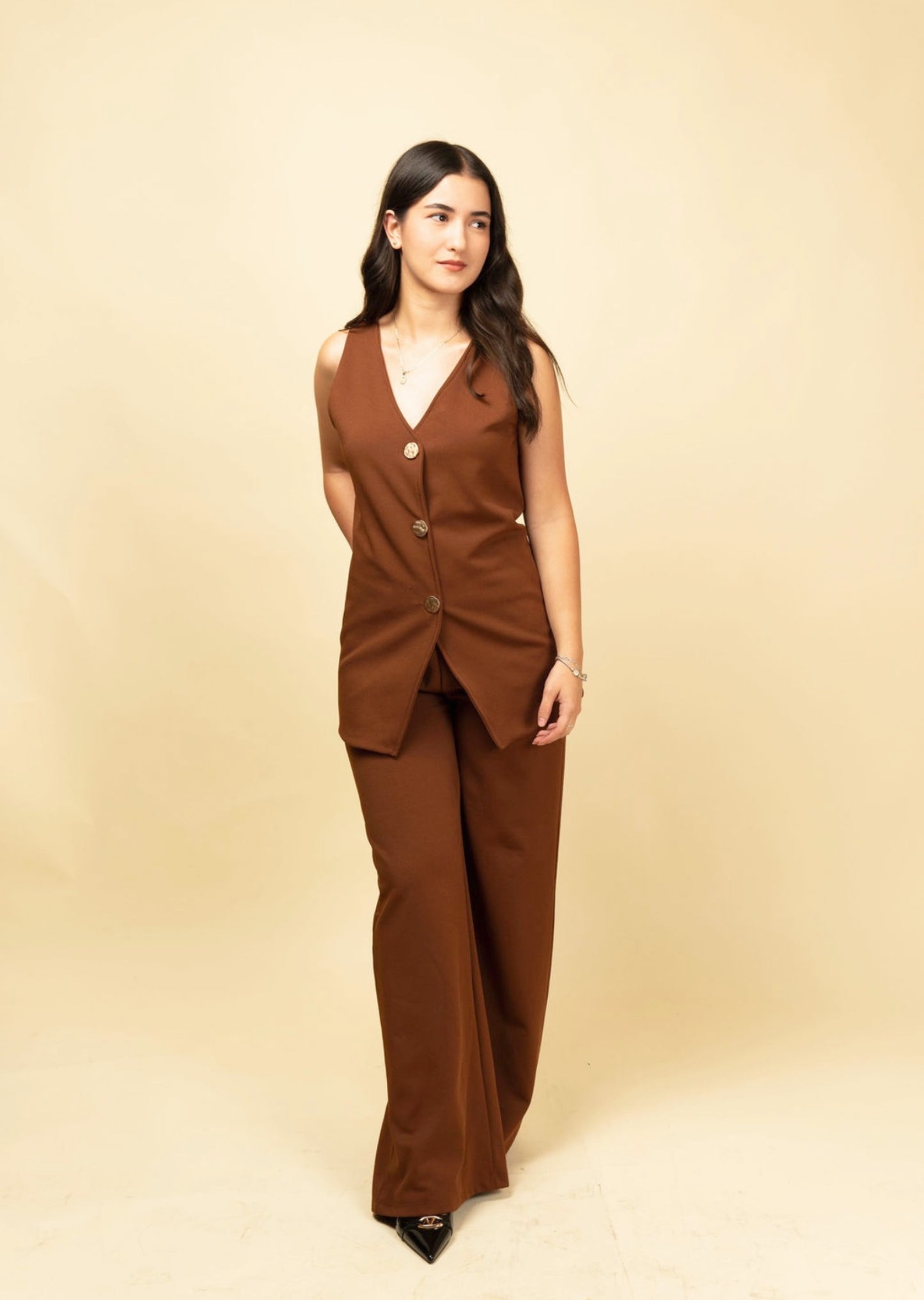 Conjunto de chaleco y pantalon Butterfly
