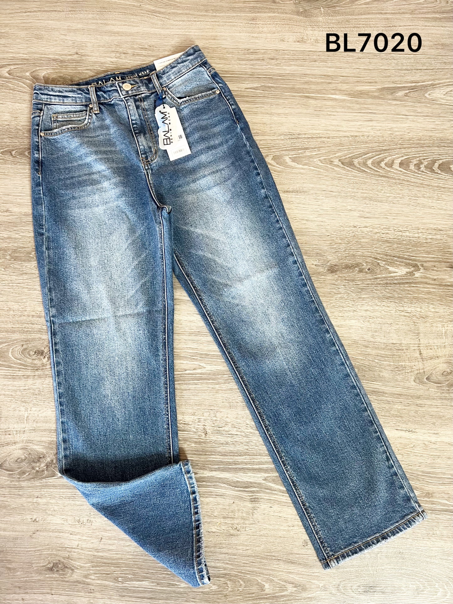 Pantalon straight 7020