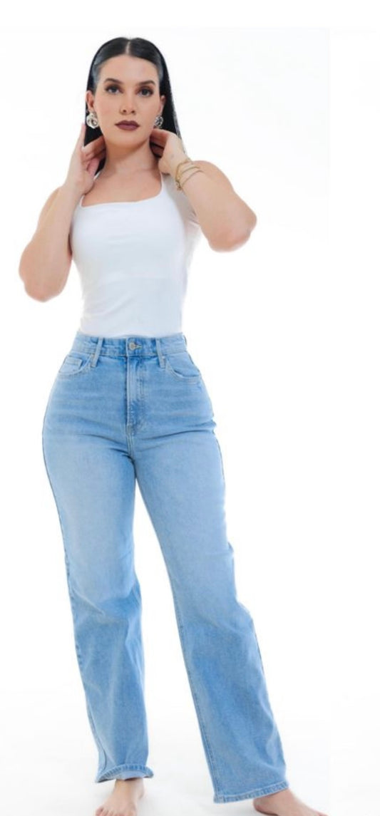 Jeans wide leg 7109