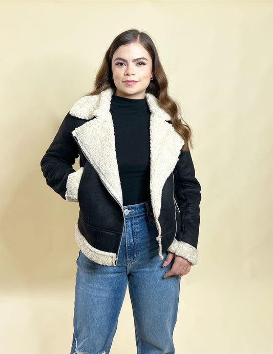 Chamarra borrego
