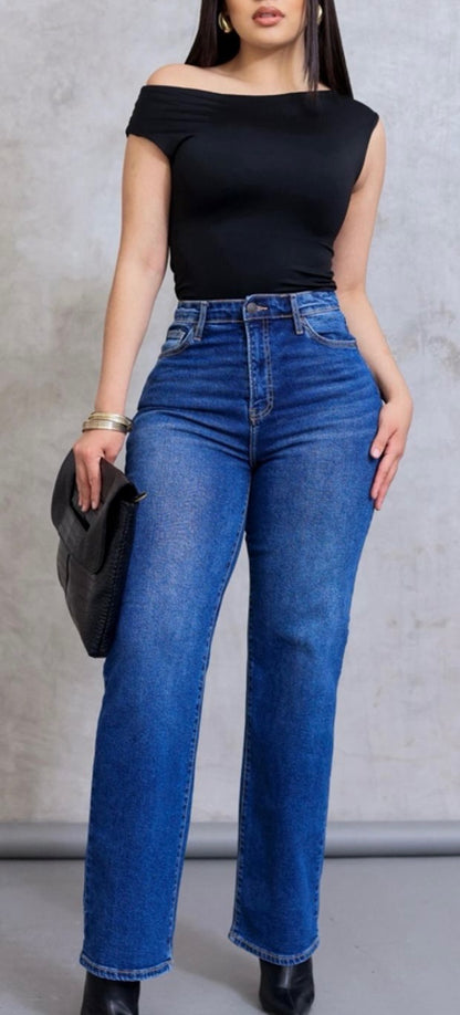 Jeans wide leg BL7197