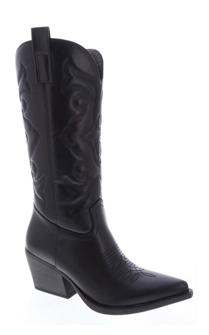 Bota Vaquera Black
